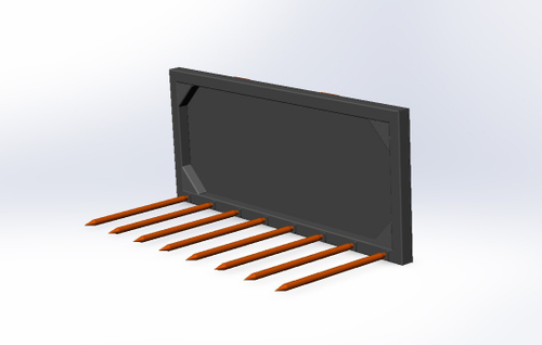 Вилы для сена для телескопических погрузчиков