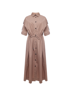 CAPPELLINI платье - капучино