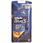 Gillette Станок одноразовый Blue Simple 3, 8 шт