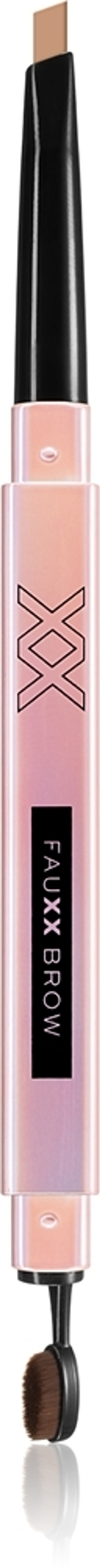 XX by Revolution FAUXX BROW - Автоматический карандаш для бровей с щеточкой, 0,28 g