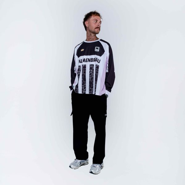 Брюки Cargo Logo черные - фото 3