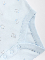 Боди с коротким рукавом для малышей Next K79-655, 7 шт., Белый, Голубой