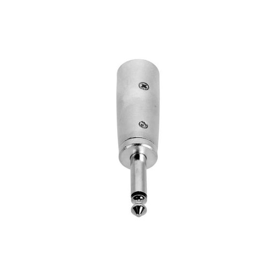 Adam Hall K4AJM2XM3 - адаптер TRS (jack) mono 6.3 (M) - XLR (M), металлический