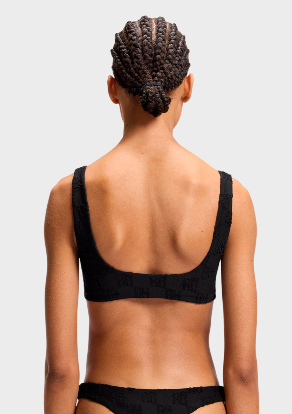 Бюстгальтер-бралетт купальный HUGO Terry mono bralette