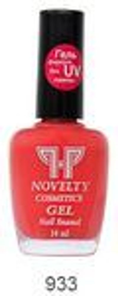 Novelty Cosmetics Лак для ногтей Gel Formula, тон №933, 14 мл