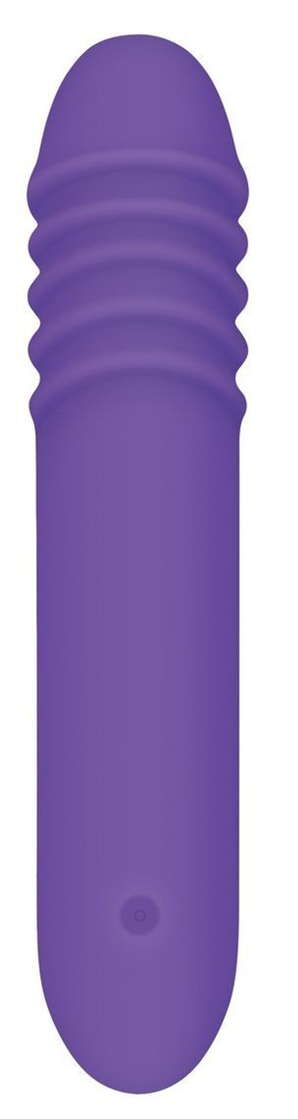 Фиолетовый светящийся G-стимулятор The G-Rave - 15,1 см. (Цвет: фиолетовый)