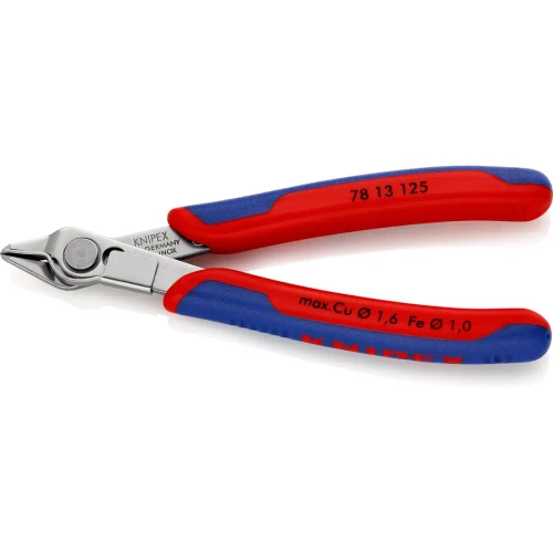 Прецизионные кусачки Electronic Super Knips® 125 мм Knipex 78 13 125 SB