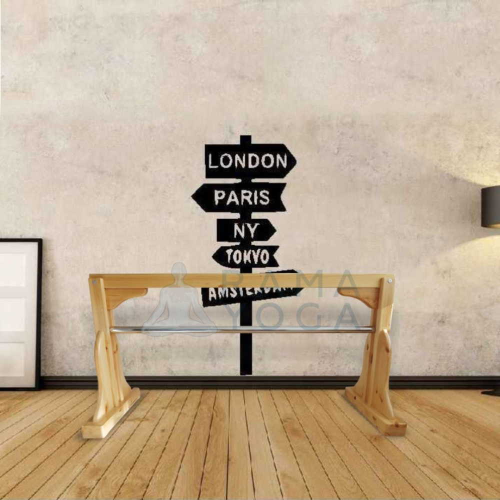 Конь деревянный для занятий йогой