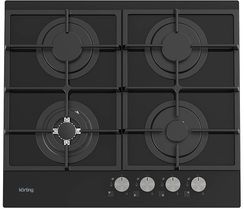 Газовая стеклянная варочная панель Korting HGG 6722 CTN