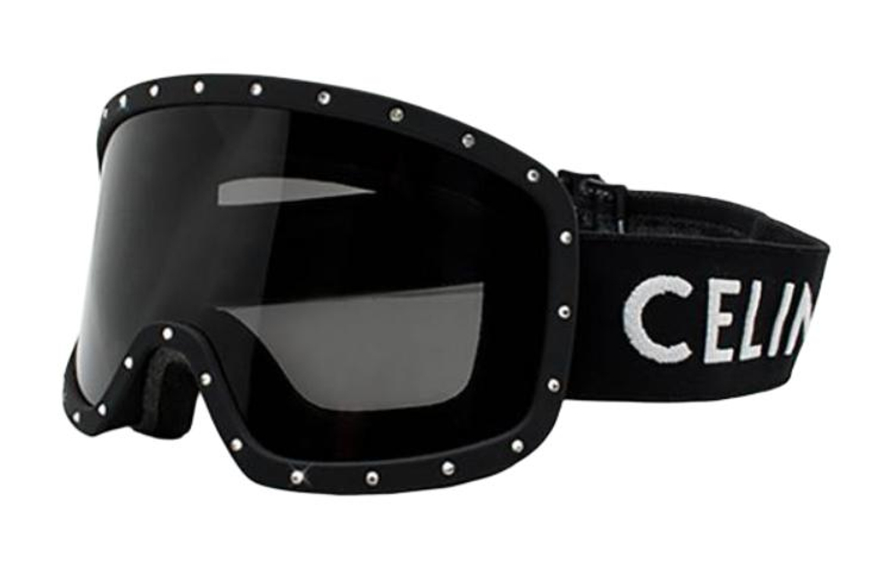 CELINE Silver Mirror Lenses Ski Mask