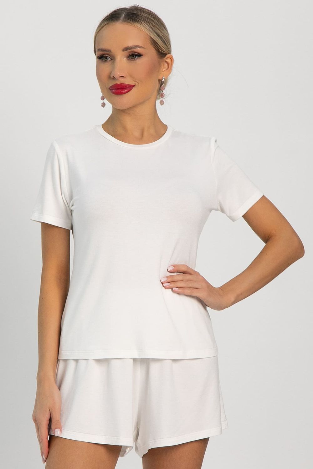 Костюм для дома Шелк вискозы (молочный) К14497-52М LT Collection