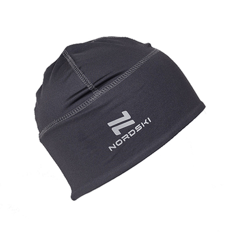 Тренировочная спортивная шапочка Nordski Jr.Warm Graphite