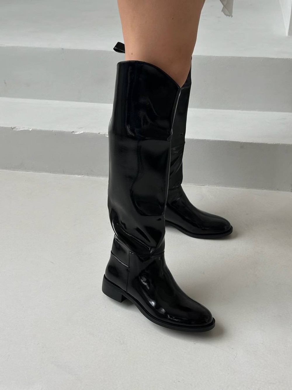 Cапоги из эко кожи