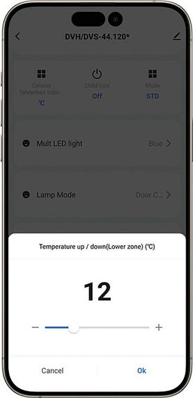 Винный холодильник Dunavox DVH-44.120DSS.TO