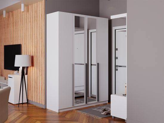 Шкаф МАДРИД 5-ти дв 2000 с зеркалом