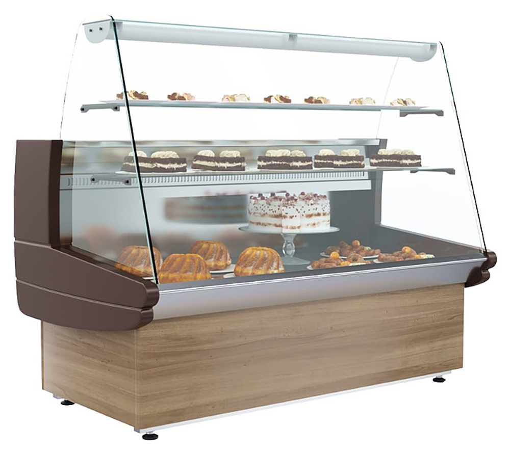 Витрина кондитерская Carboma K85 SM 1,2-1 (ВХСд-1,2 ЭКО (Паттерн))