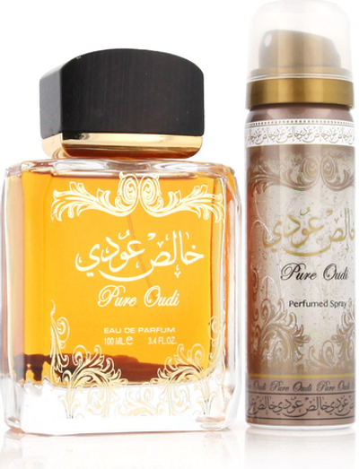 LATTAFA PURE OUDI EDP 100 ML + DEO 50 ML
