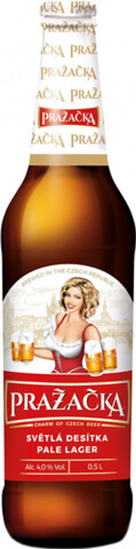 Пиво Пражечка Светлое / Prazacka Svetle 0.5 - стекло