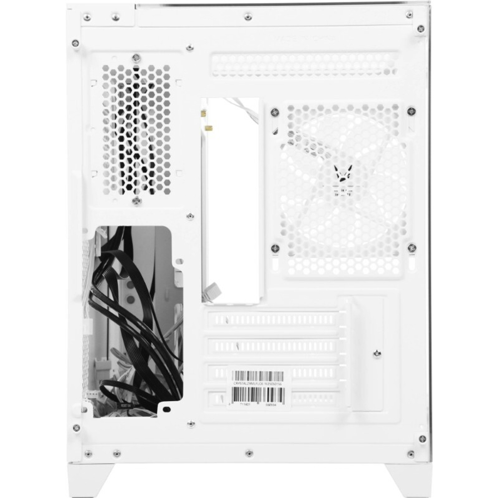 Корпус Formula V Line Crystal Z9ML Floe White, mATX, без БП