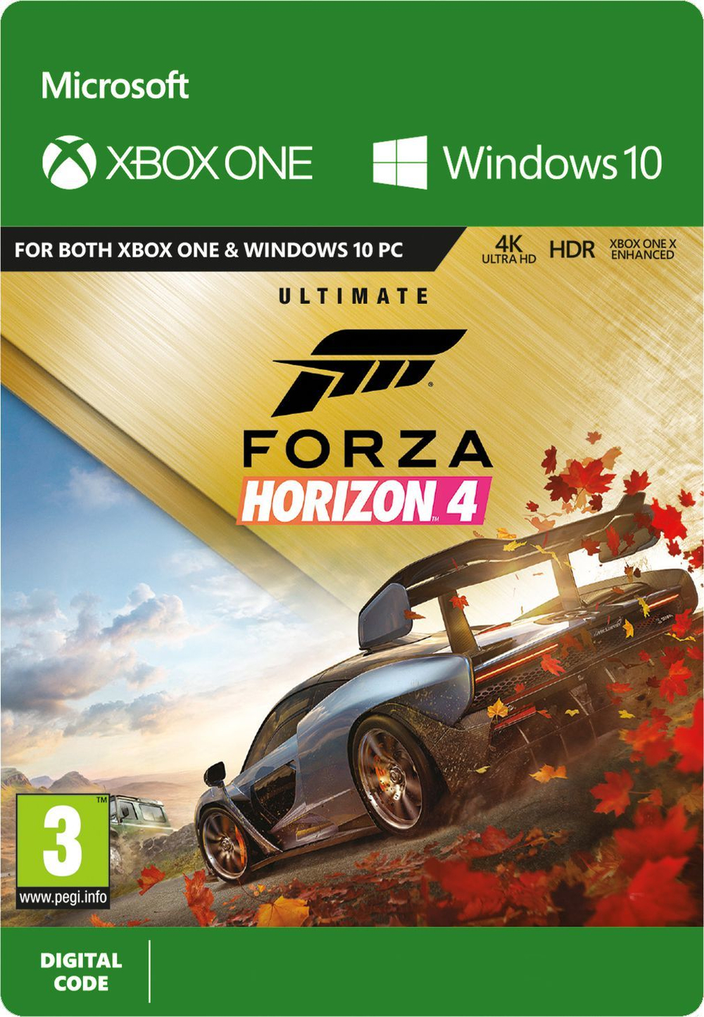 Forza Horizon 4: Ultimate (для Xbox One/Series S/X, полностью на русском языке) [Цифровой код доступа]