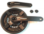 Система Shimano TY301, 170мм, Кв, 48/38/28, с защитой, черн, б/уп