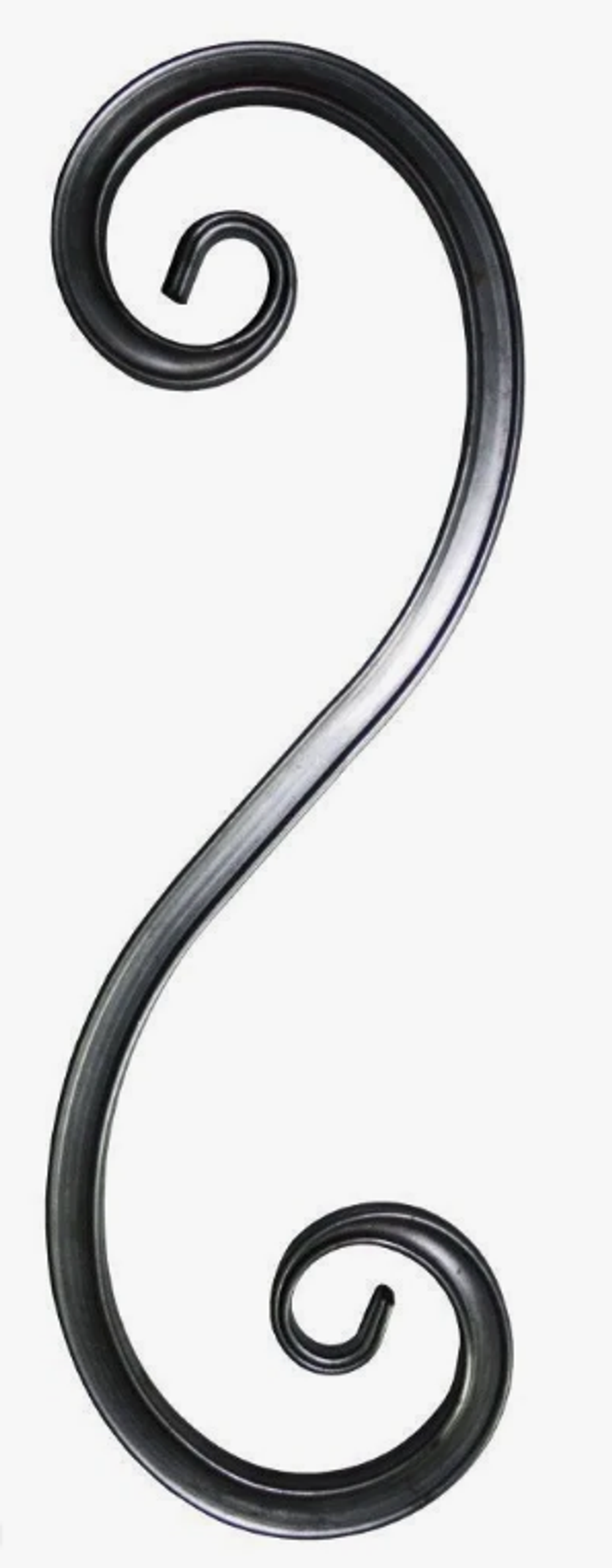 кованый элемент волюта 850х315