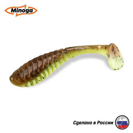 Силиконовая приманка "Minoga" COOPER 2,0"(10шт) 50мм, 0,77гр, цвет 109