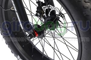 Электровелосипед WHITE SIBERIA SLAV PRO 1000W 48V/13A Elki Green (зеленый) фото  15