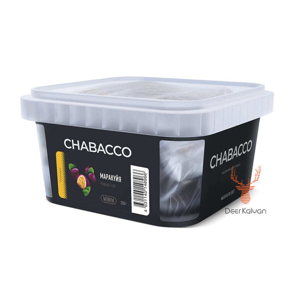 [М] Chabacco &quot;Passion Fruit&quot; (Маракуйя) Medium 200 гр.