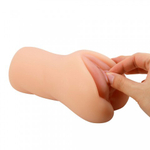 Реалистичный мастурбатор в виде вагины Eliana, бежевый