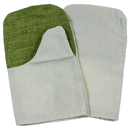 Рукавицы х/б с брезентовым наладонником 380 г/м (ХБ/ОП)