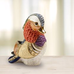 De Rosa Rinconada Статуэтка керамическая Утка Мандаринка