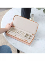 Органайзер для украшений дорожный Stackers Sleek Necklace Travel Box (Blush Pink) (светло-розовый / Blush Pink)