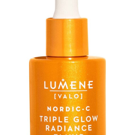 Lumene Triple Glow Radiance Elixir Сыворка с витамином С для сияния кожи