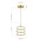 Подвесной светодиодный светильник ST Luce Frittela SL6239.203.03