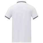 Amarago Мужское поло с коротким рукавом и контрастной отделкой