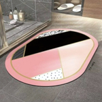 Коврик для ванной комнаты ZALEL 45х75 противоскользящее покрытие TY-003