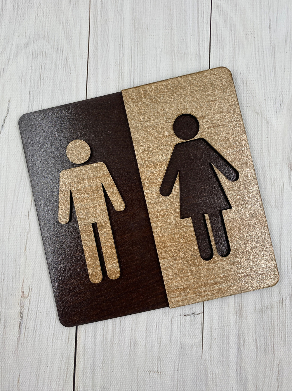 Табличка на туалет Премиум