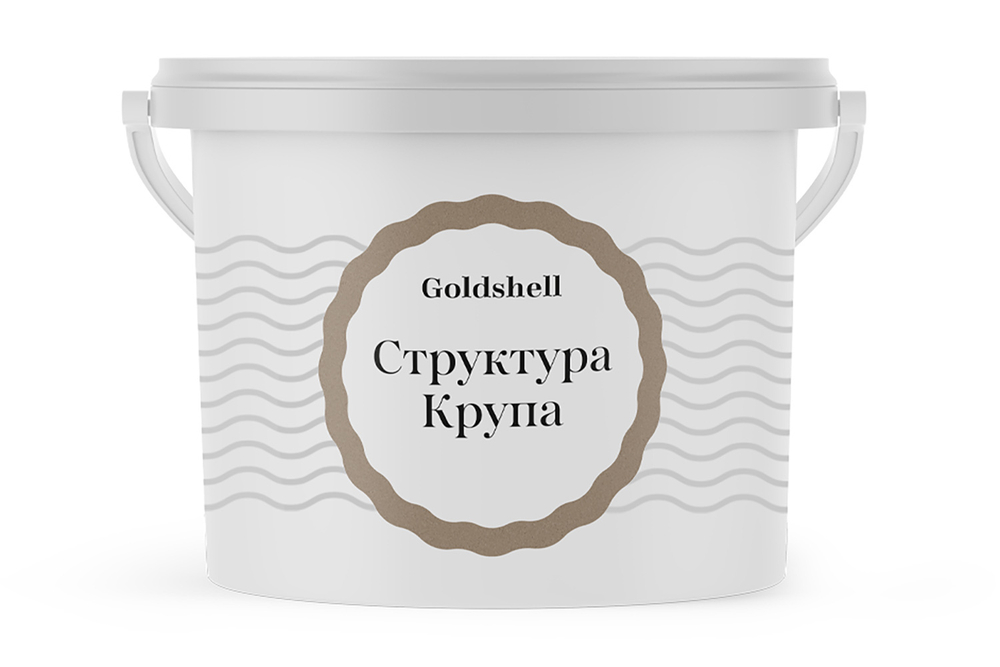 Фасадная декоративная штукатурка Структура Крупа