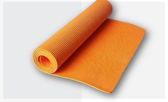 Yoqa xalçası \ Yoga Mat \ Коврик для йоги orange 6 mm 68 x 24 sm