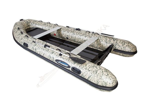 Надувная лодка RIB GLADIATOR AL B 420 цифровой камуфляж