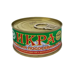Икра Кеты Лососевая 140г ж/б