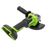 Угловая шлифовальная машина акк. Greenworks AG5900, 24V, б/щет, 125 мм, 8500 об/мин, 3D-Antikickback, без АКБ и ЗУ (3201007)