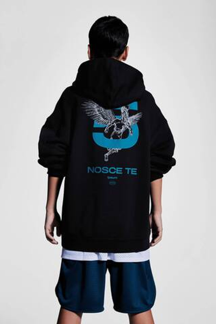 H&M Толстовка с капюшоном, черный