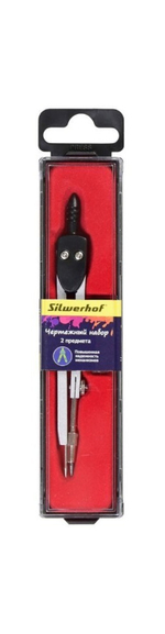 Готовальня Silwerhof 540118 в комплект 2 предмета
