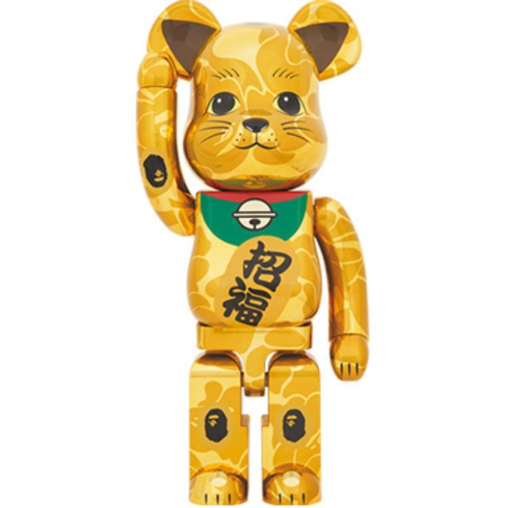 Дизайнерские игрушки BAPE(R) x BE@RBRICK 1000%, 2330114-608521497