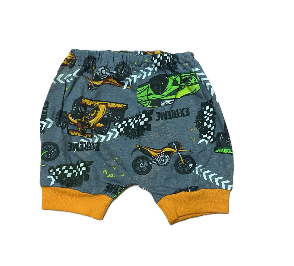 Пыжики-шорты (трусы на памперс) из кулирки (100% хлопок) на рост 68 см