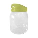 Емкость для хранения Verona круглая 3,0л ПЭТ (салатовый)