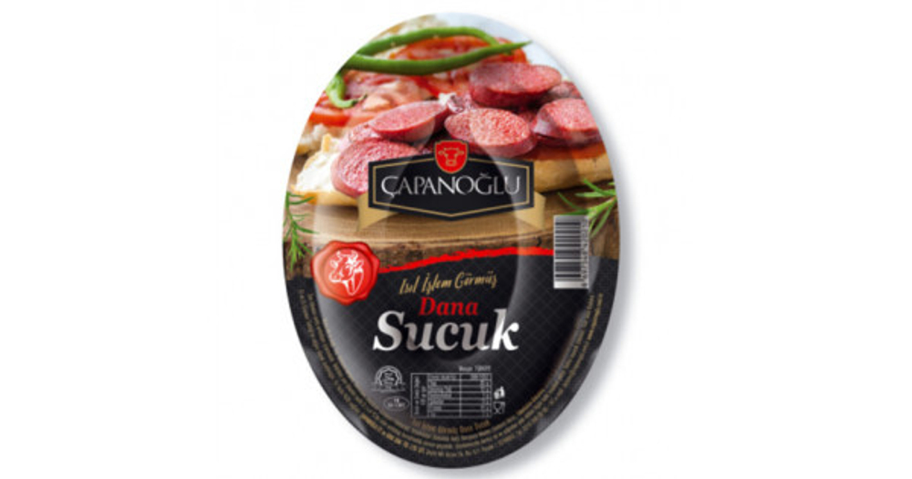 Колбаса(суджук говяжий), CAPANOGLU DANA SUCUK, 200гр
