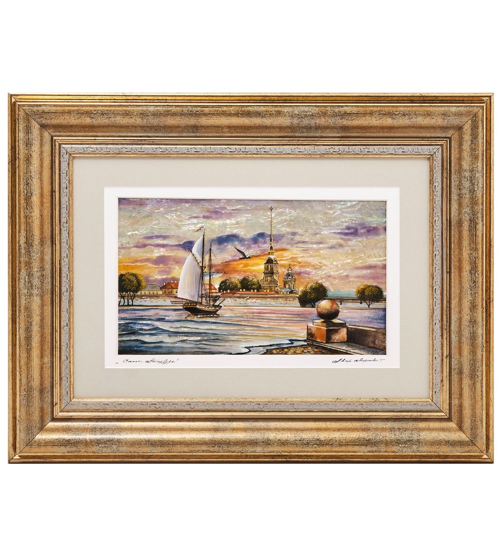 Народные промыслы ШК-55/236-01 Панно «Санкт-Петербург»